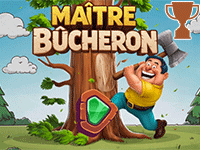 Jeu d'abattage d'arbre en ligne