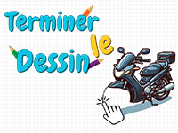 Terminer le dessin, jeu de logique en ligne