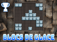 Blocs de glace, jeu d'observation et de stratégie en ligne