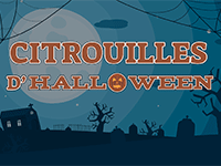 Citrouilles d'Halloween, jeu de réflexe, tout âge, en ligne